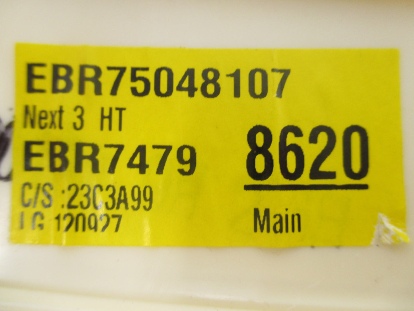 EBR74798620 EBR75048107 LG Washer Control Board *1 Year Guaranty* FAST SHIP