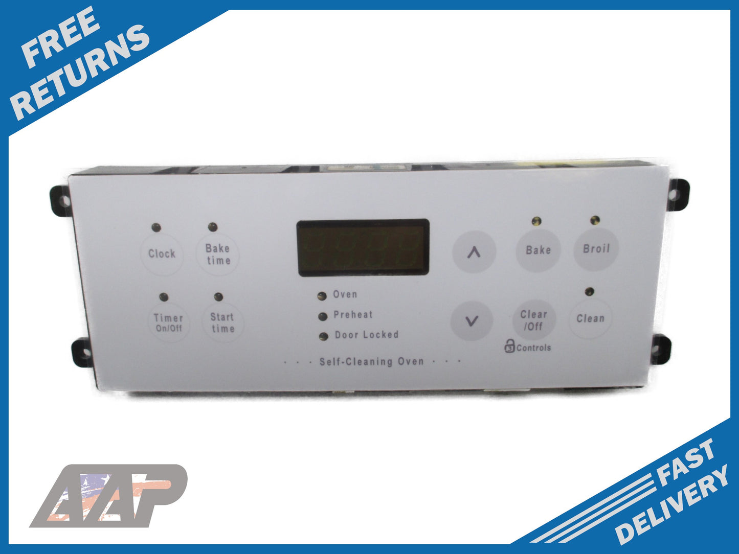 316557115 White Frigidaire Stove Control ⚡2 Year Warranty ⚡ Fast Shipping⚡