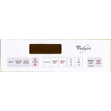 ⭐NEW! Stove Overlay Display Face Works With 3195182 3195112 3195100 White Oven Control ⭐ Fast Shipping!