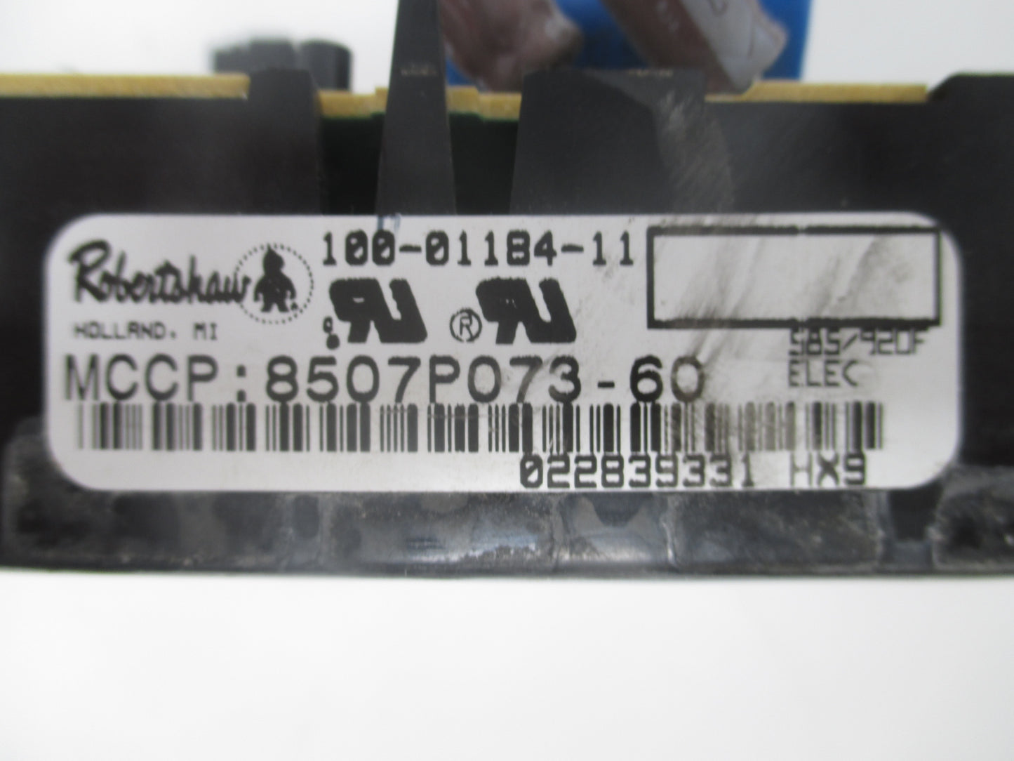 8507P073-60 74005376 AAP White Stove Control LIFETIME Guarantee