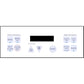 ⭐NEW! Stove Overlay Display Face Works With WB27T10480 191D3159P133 Oven Control ⭐ Fast Shipping!