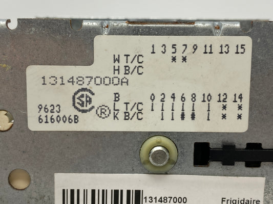 131487000 AAP Frigidaire Washer Timer LIFETIME Guarantee Fast Ship