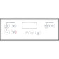 ⭐NEW! Stove Overlay Display Face Works With 164D8450G017 WB27T11275 Oven Control ⭐ Fast Shipping!