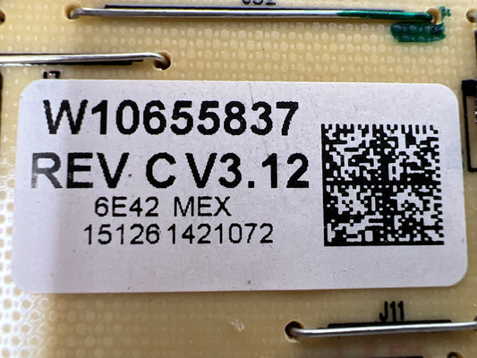 W10655837 AAP REFURBISHED Silver Stove Range Control Board *LIFETIME Guarantee*