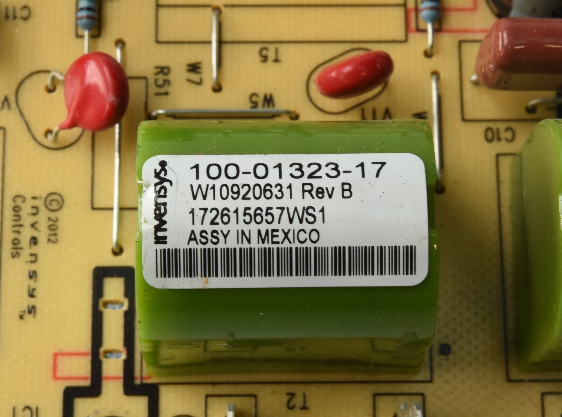 Whirlpool W10920631 - Front View