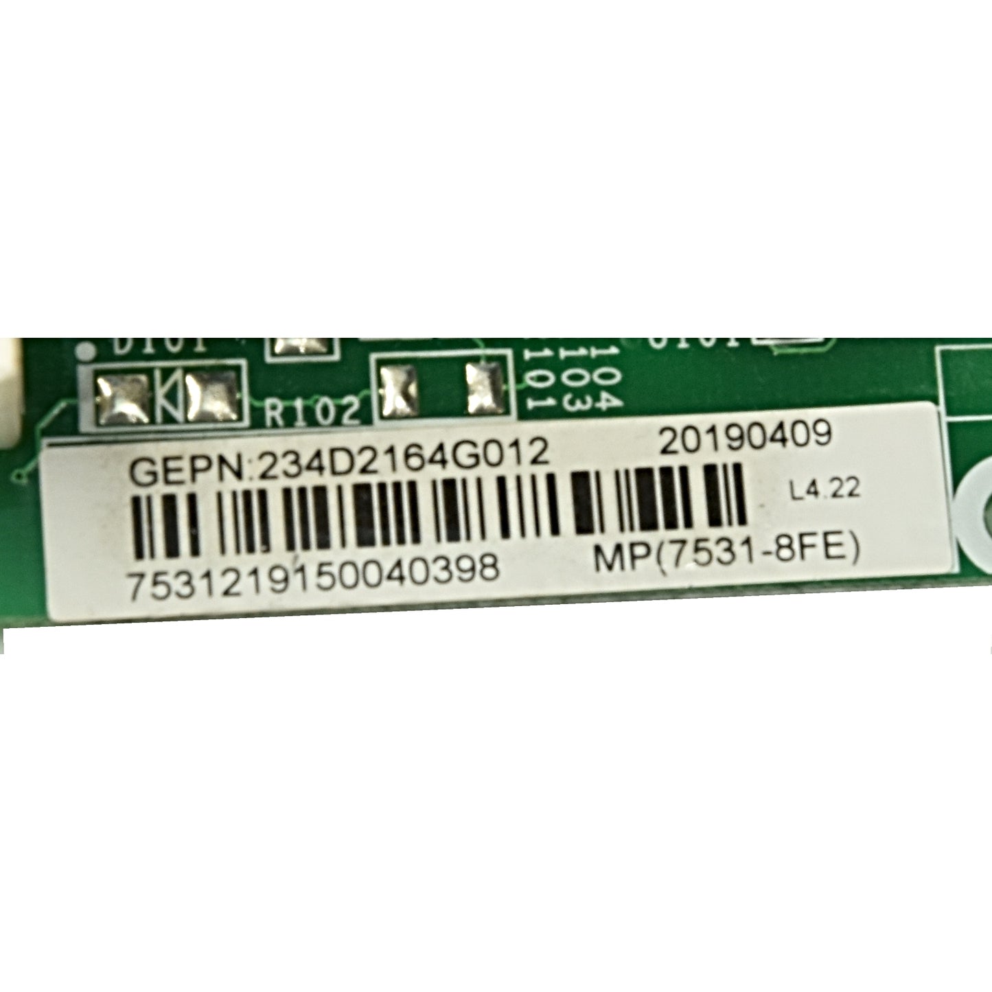 GE 234D2164G012 - Detail View