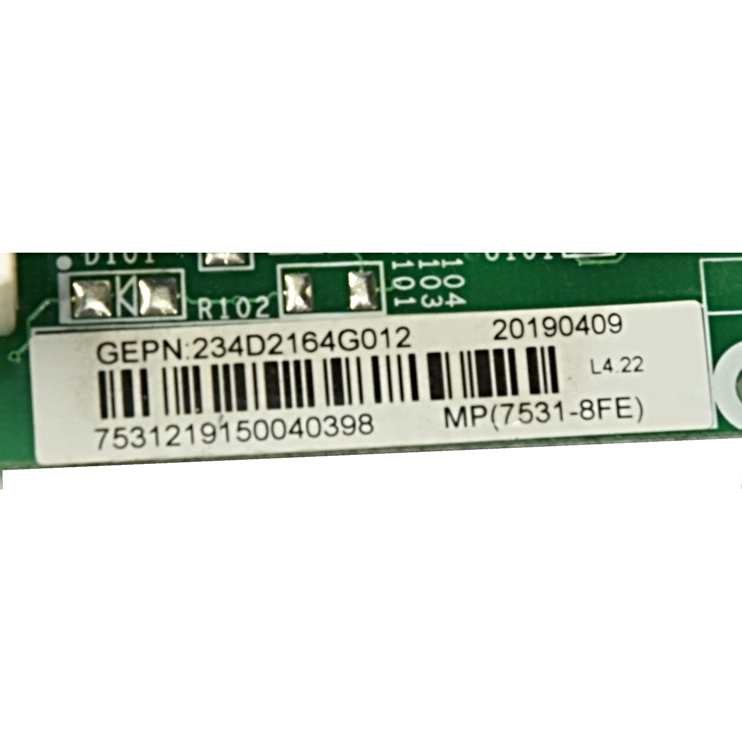 GE 234D2164G012 - Detail View