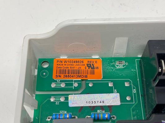REBUILT Genuine OEM Whirlpool Control Board W10249826 🔥 5 Year Warranty 🔥 Fast Shipping 🔥