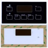 ⭐NEW! Stove Overlay Display Face Works With 316220725 316222801 Oven Control ⭐ Fast Shipping!