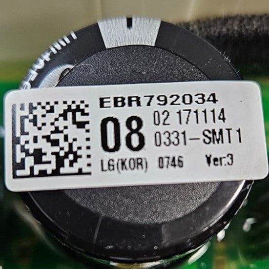 Genuine OEM LG Control Board EBR79203408 PCB🔥 2 Year Warranty 🔥 Fast Shipping 🔥