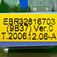EBR32816703 LG Washer Control Board *1 Year Guaranty* FAST SHIP