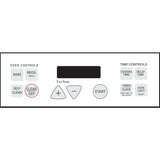 ⭐NEW! Stove Overlay Display Face Works With WB27X27482 164D6582G002 Oven Control ⭐ Fast Shipping!