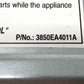 WE04X10105 GE Profile Harmony DRYER Display Control 1 Year Guarantee