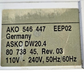 Genuine OEM ASKO Control Board 8073845🔥 2 Year Warranty 🔥 Fast Shipping 🔥