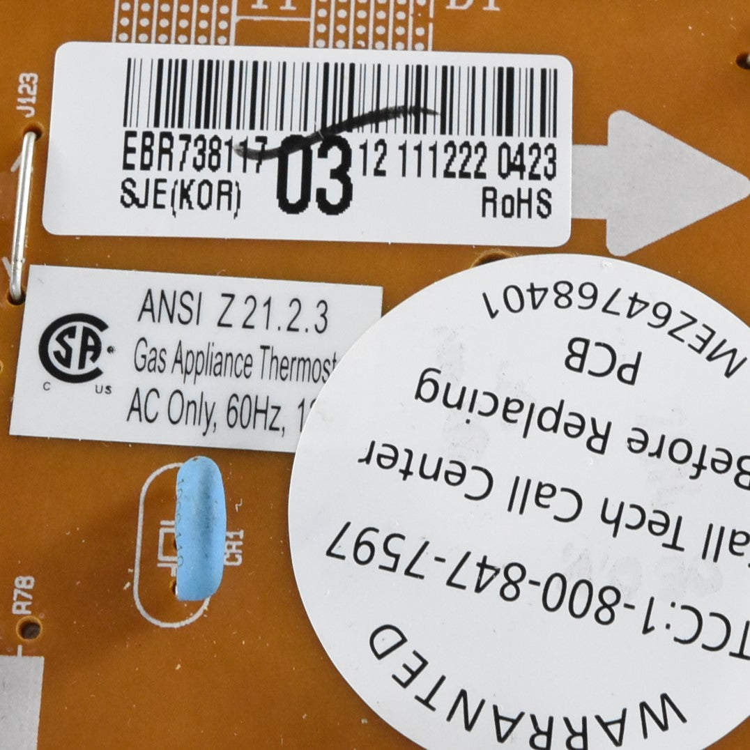 Genuine OEM LG Control Board EBR73811703🔥 2 Year Warranty 🔥 Fast Shipping 🔥