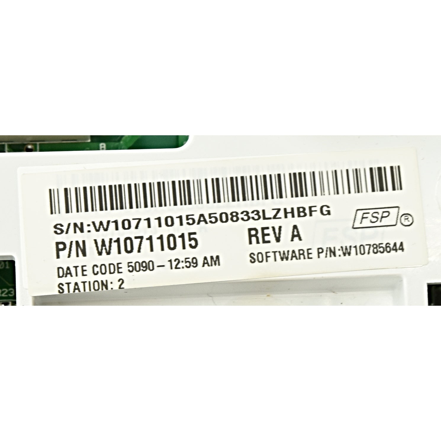 Whirlpool W10711015 - Side View