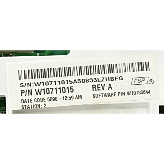 Whirlpool W10711015 - Side View