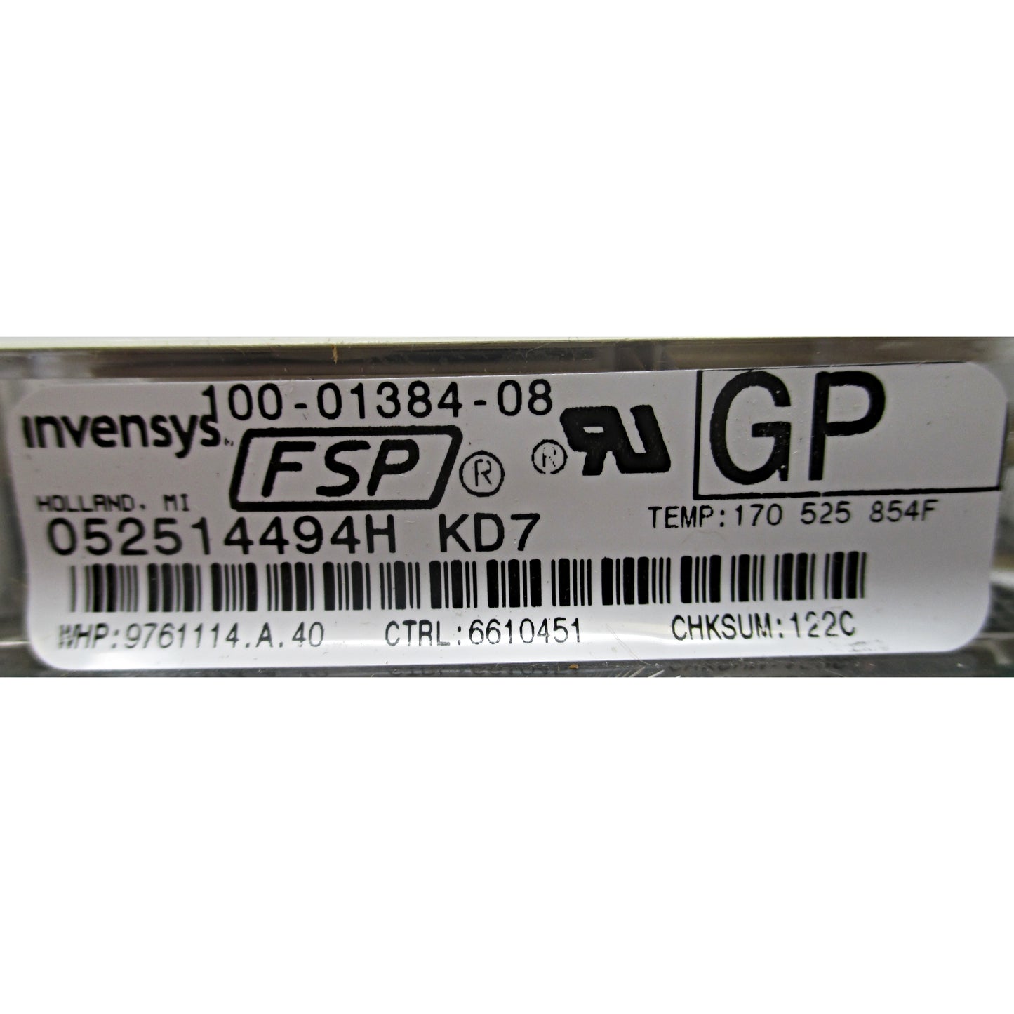 Genuine OEM Whirlpool Control Part 9761114 Bisque B⚡️2 Year Warranty⚡️Fast Shipping⚡️