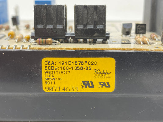 Genuine OEM GE Control Board 191D1578P024🔥 2 Year Warranty 🔥 Fast Shipping 🔥