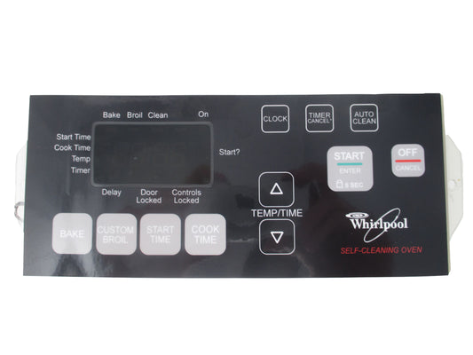 8524319 6610453 AAP REFURBISHED Black Whirlpool Stove Control LIFETIME Guarantee
