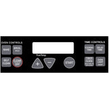 ⭐NEW! Stove Overlay Display Face Works With WB27X27482 164D6582G002 Oven Control ⭐ Fast Shipping!