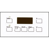 ⭐NEW! Stove Overlay Display Face Works With 31622280 A12736402 316455400 White Oven Control ⭐ Fast Shipping!