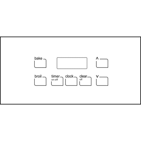 ⭐NEW! Stove Overlay Display Face Works With 31622280 A12736402 316455400 White Oven Control ⭐ Fast Shipping!