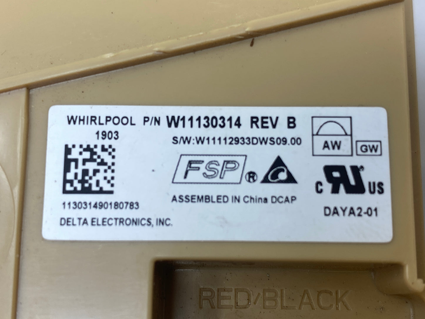 Genuine OEM Whirlpool Control Board W11130314-CASE🔥 2 Year Warranty 🔥 Fast Shipping 🔥