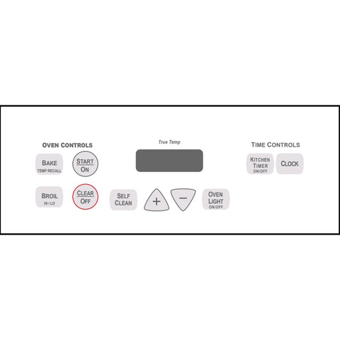 ⭐NEW! Stove Overlay Display Face Works With WB27K10098 183D8193P003 Oven Control ⭐ Fast Shipping!