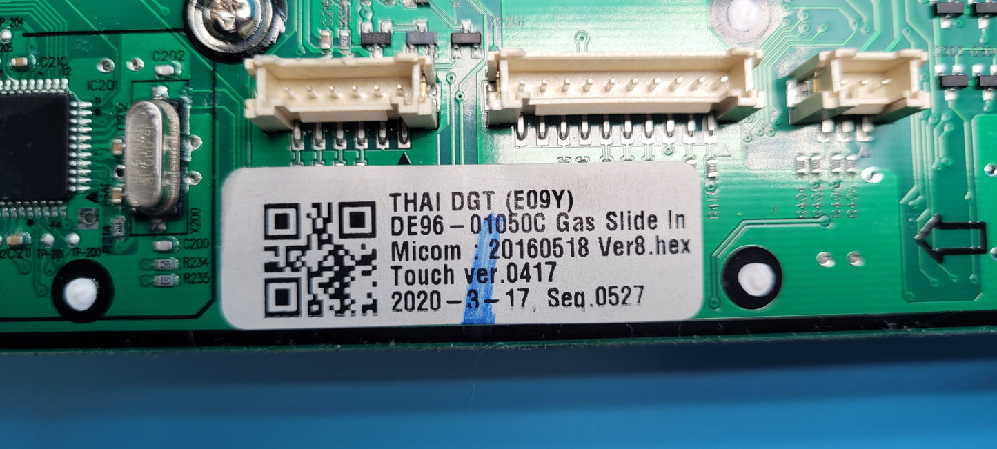 DE96-01050C Samsung Stove Range Control Board *1 Year Guaranty* FAST SHIP