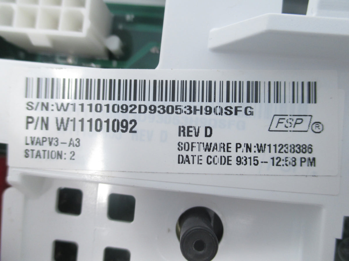 W11101092 Whirlpool Washer Control Board *2 Year Guarantee*