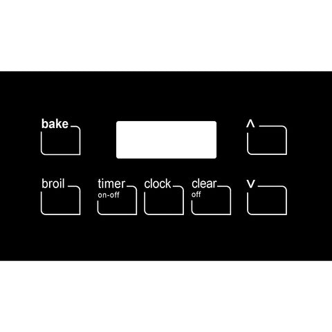 ⭐NEW! Stove Overlay Display Face Works With 316220725 316222801 Oven Control ⭐ Fast Shipping!