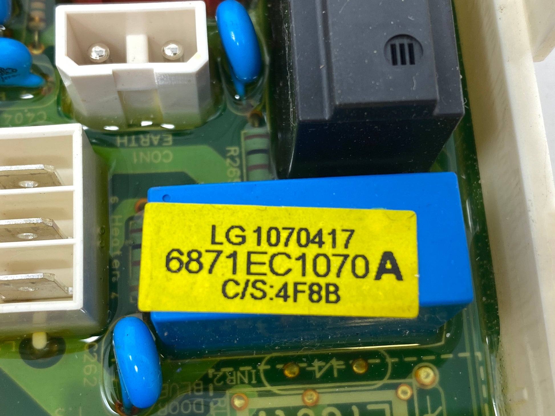 GE Dryer Control Board 6871EC1070A - Side View