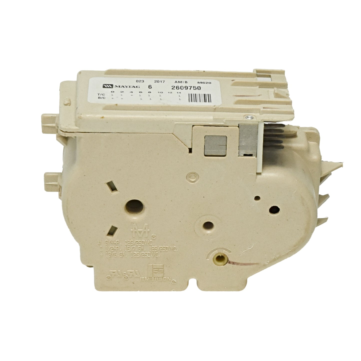 6 2609750 NT 22003393 AAP REFURBISHED Maytag Washer Timer LIFETIME Guarantee