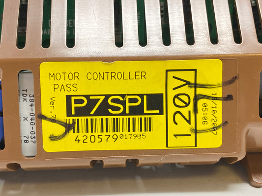 Fisher Paykel Washer Control Board 420579 - Side View