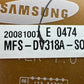 MFS-DV318A-S0 Samsung Dryer Control Display Board ⚡2 Year Warranty⚡Fast Shipping⚡