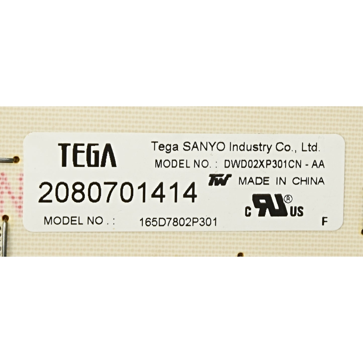 GE 165D7802P301 - Packaging