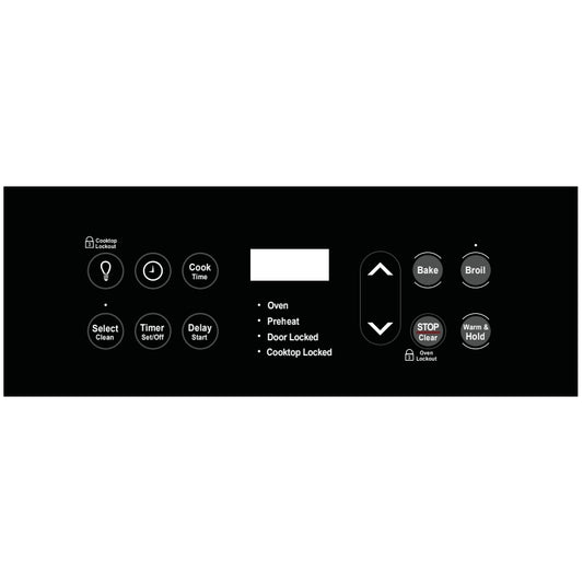 ⭐NEW! Stove Overlay Display Face Works With 316557237 Oven Control ⭐ Fast Shipping!