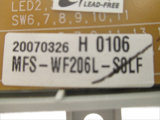 MFS-WF206L-S0 Samsung Washer Control Board *1 Year Guaranty* SAME DAY SHIP