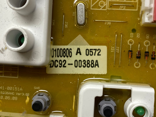 DC92-00388A Samsung Dryer Control *1 Year Guaranty* FAST SHIP