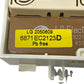 LG Control Board 6871EC2123D - Side View