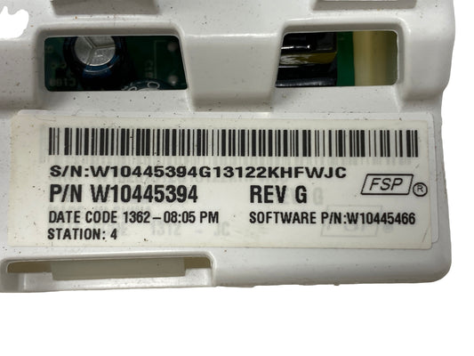 W10445394  Washer Control ⚡2 Year Warranty ⚡ Fast Shipping⚡