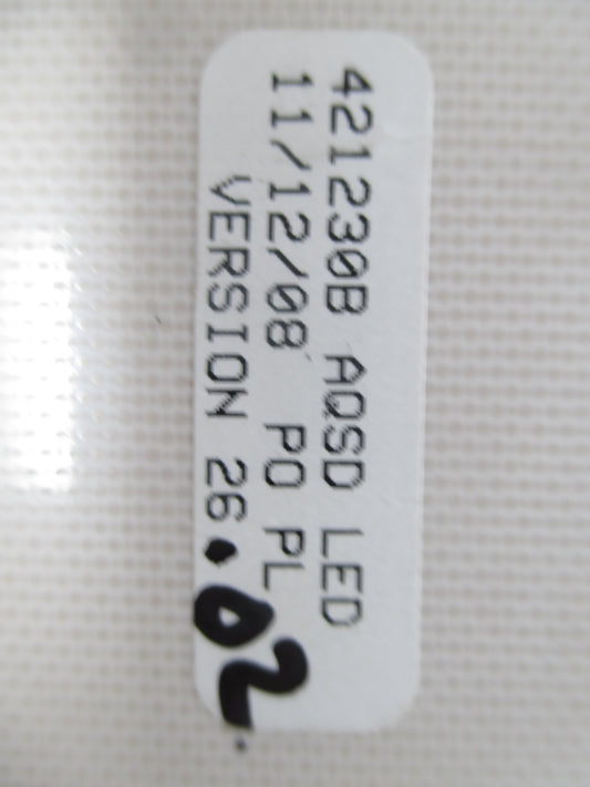 Fisher Washer Control Board 421230B - Side View