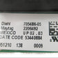 Maytag Whirlpool Amana Dryer Control Board 2206492 - Side View