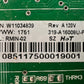 W11034839 AAP REFURBISHED Refrigerator Control *LIFETIME Guarantee* FAST SHIP