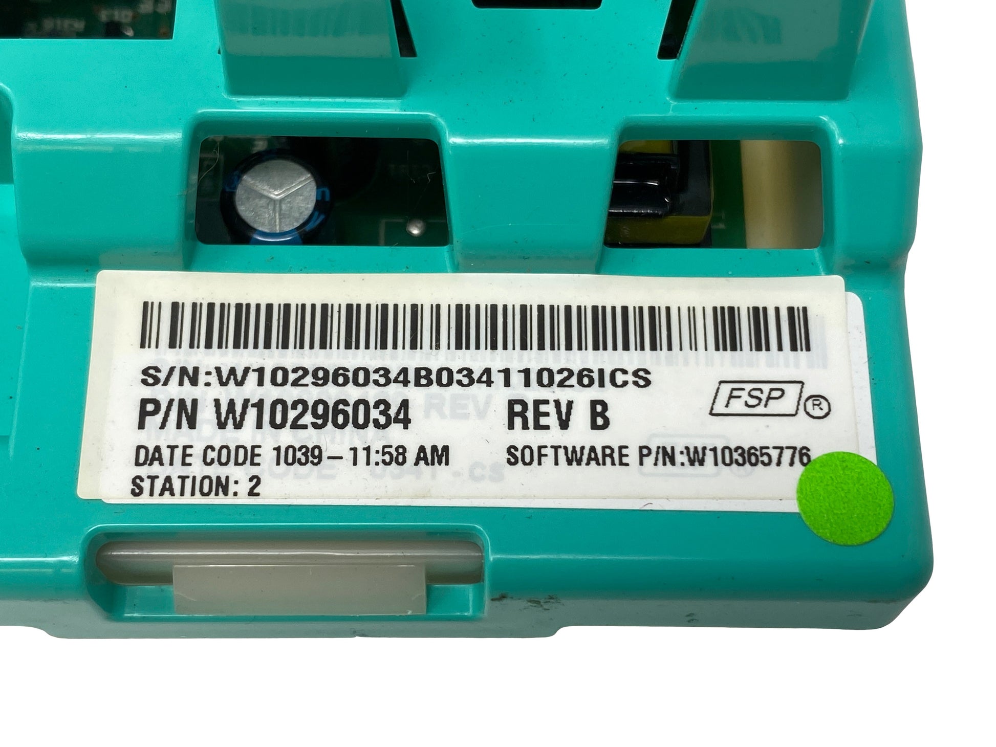 Whirlpool Kenmore Maytag Washer Control Board W10296034 - Detail View