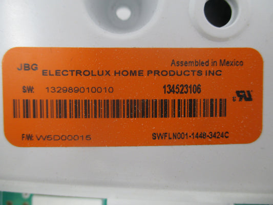 134603000 134523106 REFURBISHED Frigidaire Washer Control LIFETIME Guarantee
