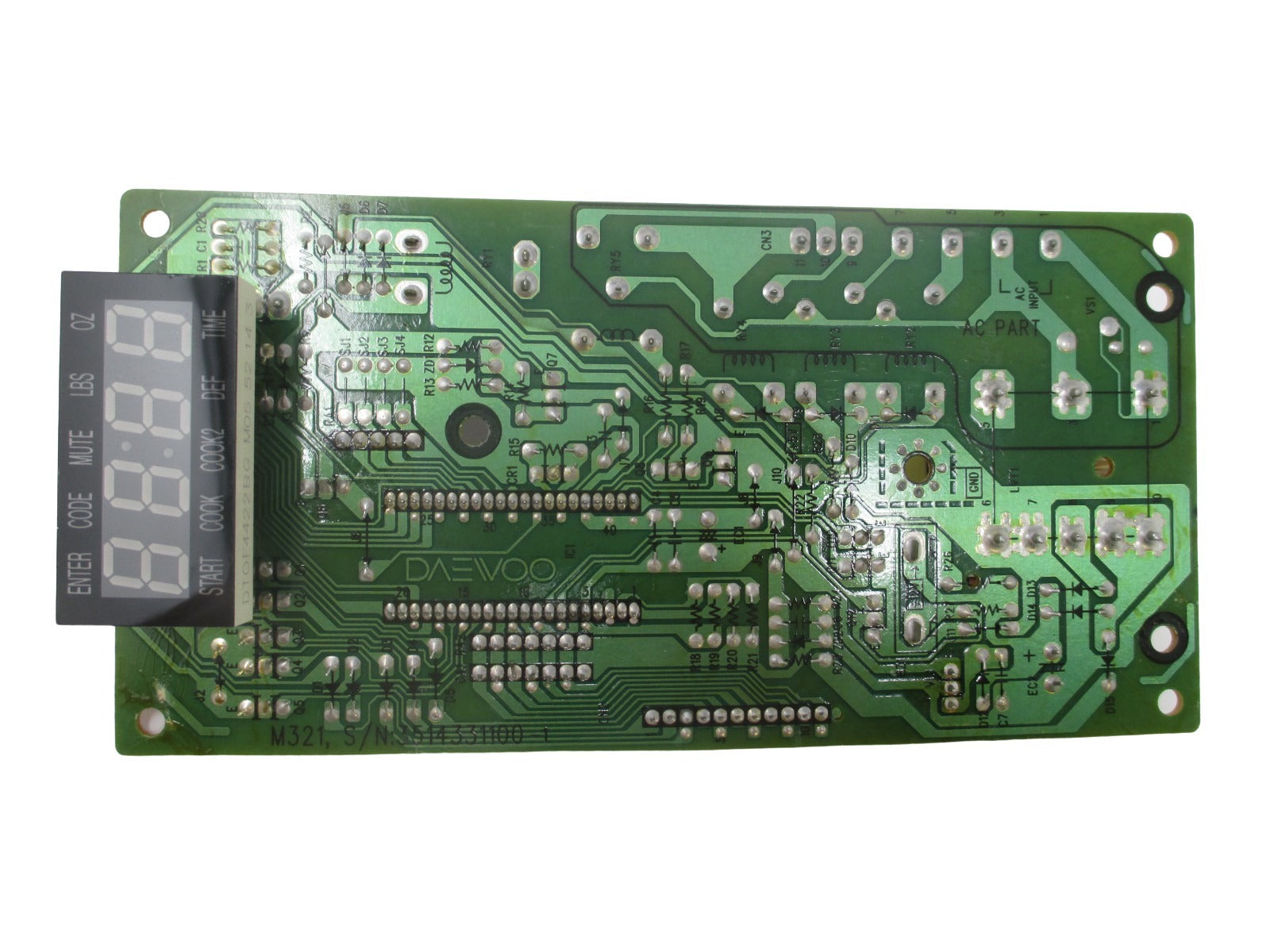 Magic Chef Microwave Control Board 3514331100
