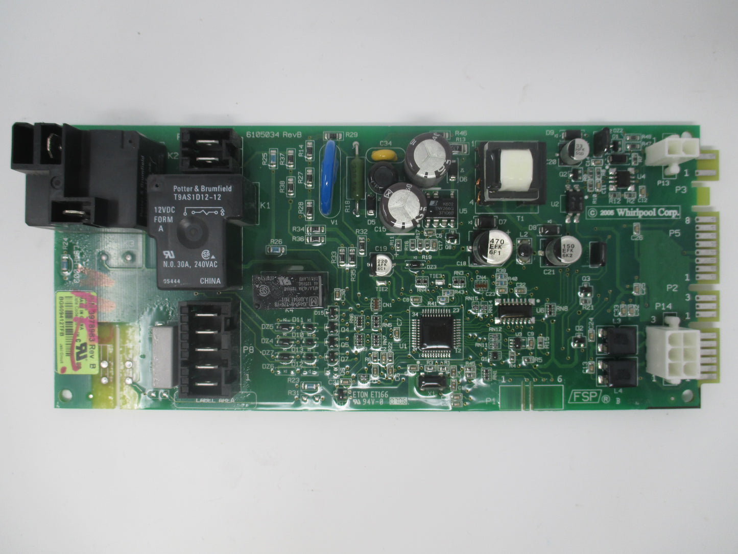 Whirlpool Kenmore Maytag Dryer Control Board 3978983 - Side View