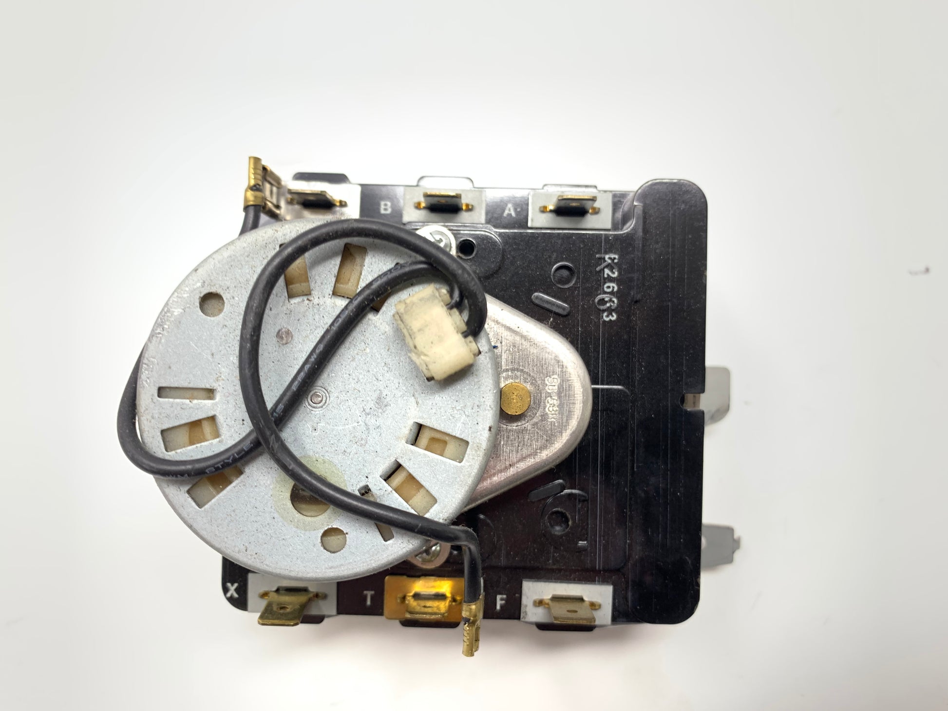 GE Dryer Timer 572D520P023 - Front View